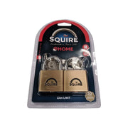 Squire LN4T Lion Brass Padlocks 5-Pin 40mm Twin Pack (2 x LN4KA)