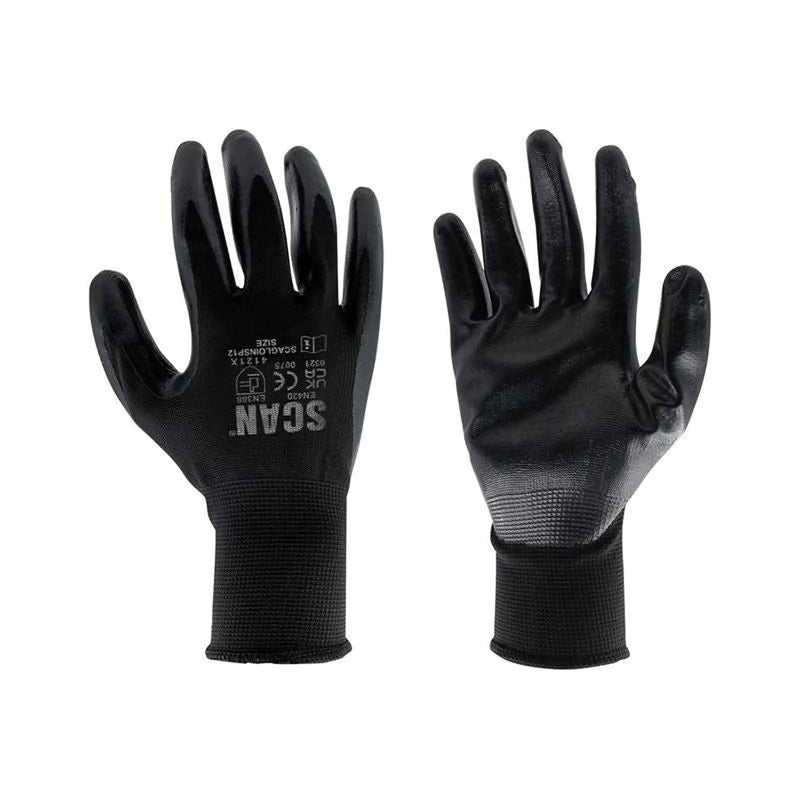 Scan Seamless Inspection Gloves - XL (Size 10) (Pack 12)
