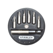 Stanley® Hand Tools Slotted/Phillips/Pozidriv Insert Bit Set, 7 Piece