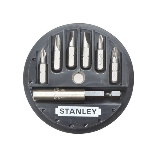 Stanley® Hand Tools Slotted/Phillips/Pozidriv Insert Bit Set, 7 Piece