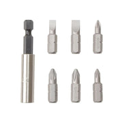 Stanley® Hand Tools Slotted/Phillips/Pozidriv Insert Bit Set, 7 Piece