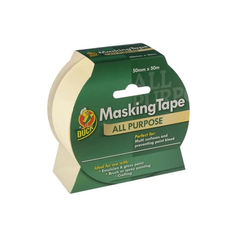Shurtape Duck Tape® All-Purpose Masking Tape 50mm x 50m