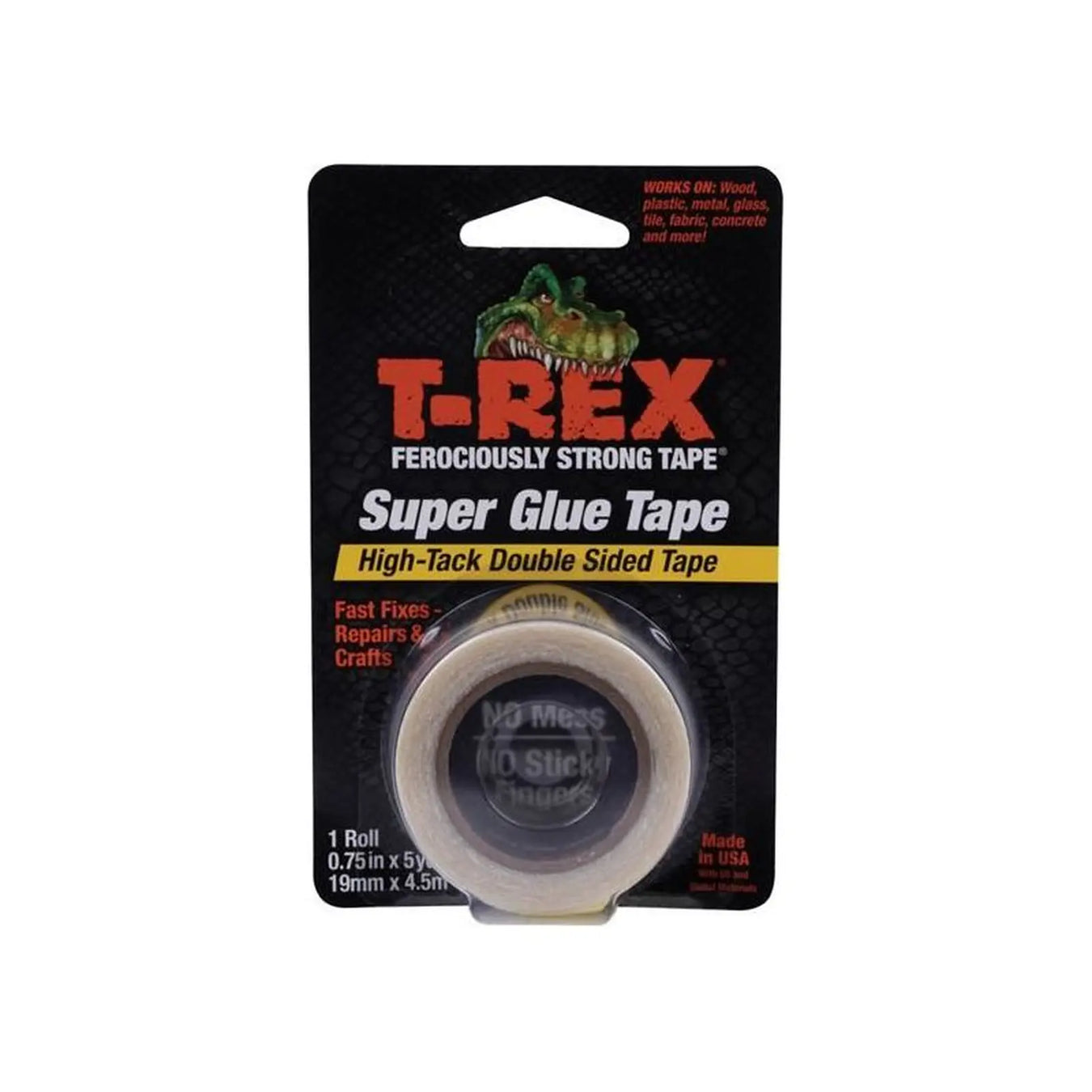 Shurtape T-REX® Double-Sided Superglue Tape 19mm x 4.5m