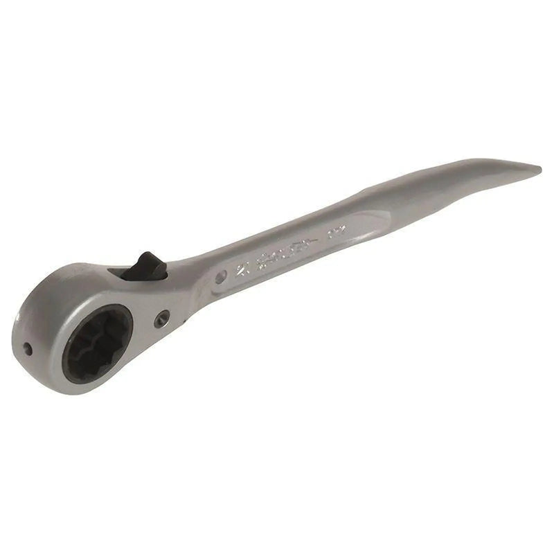 Priory 604Al Reversible Ratchet Scaffold Podger 19 x 21mm