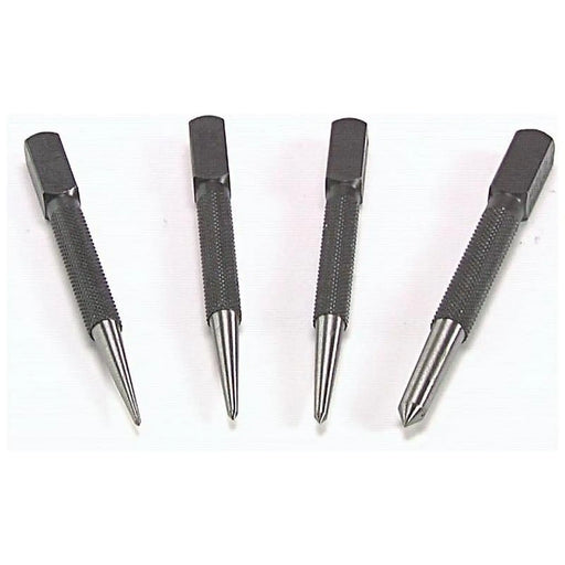 Priory 44-SC4 Centre Punch Set, 4 Piece