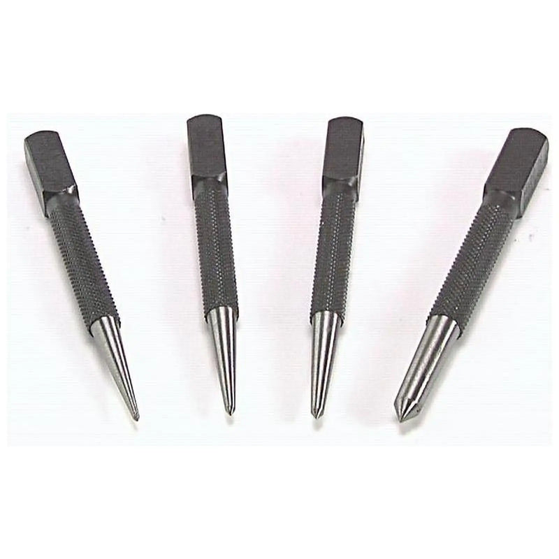 Priory 44-SC4 Centre Punch Set, 4 Piece