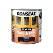 Ronseal 10 Year Woodstain Walnut 750ml