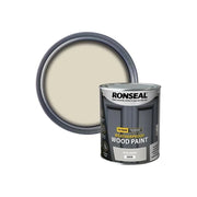 Ronseal 10 Year Weatherproof Wood Paint Grey Stone Satin 750ml