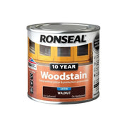 Ronseal 10 Year Woodstain Walnut 250ml