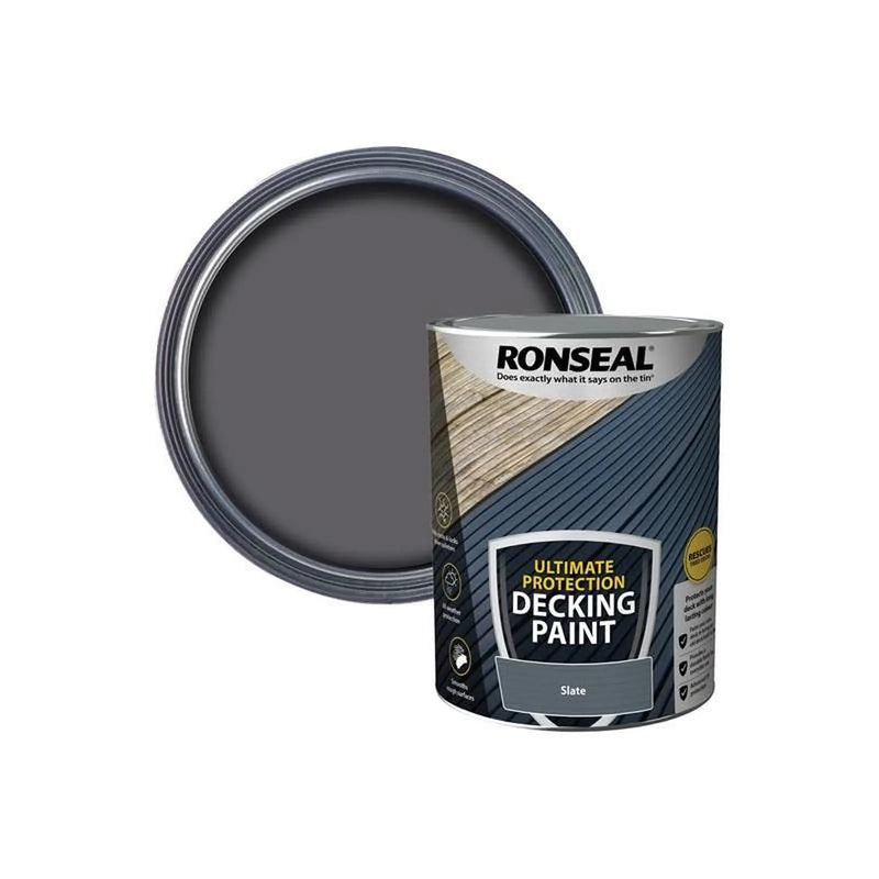 Ronseal Ultimate Protection Decking Paint Slate 5 litre