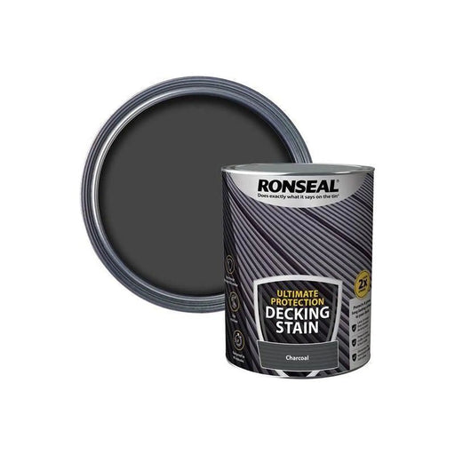 Ronseal Ultimate Protection Decking Stain Charcoal 5 litre