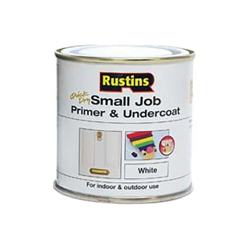 Rustins Small Job Primer & Undercoat White 250ml