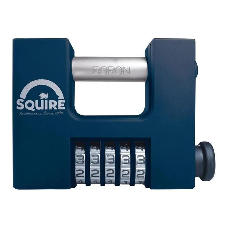 Squire CBW85 Hi-Security Shutter Combination Padlock 83mm Boxed