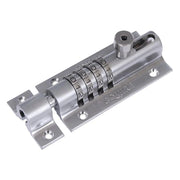 Squire CombiBolt 4 Re-Codable Locking Bolt Chrome 120mm