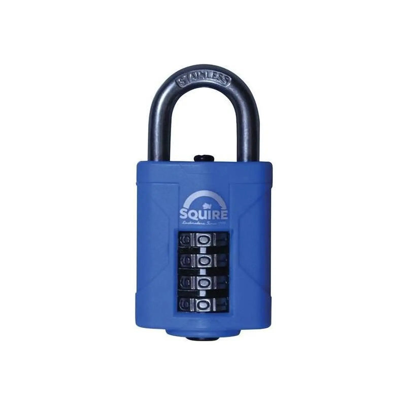 Squire CP40S Heavy-Duty Rustproof Marine Combi Padlock 38mm Boxed