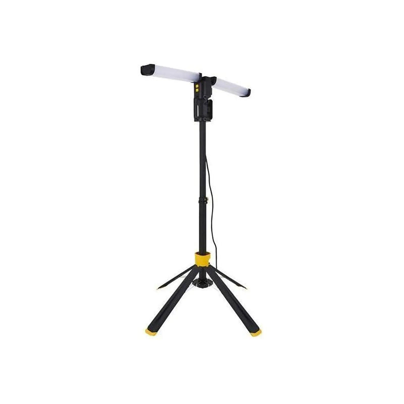 Stanley® Lighting Area Tower Light with Outlet Socket 8000 Lumens