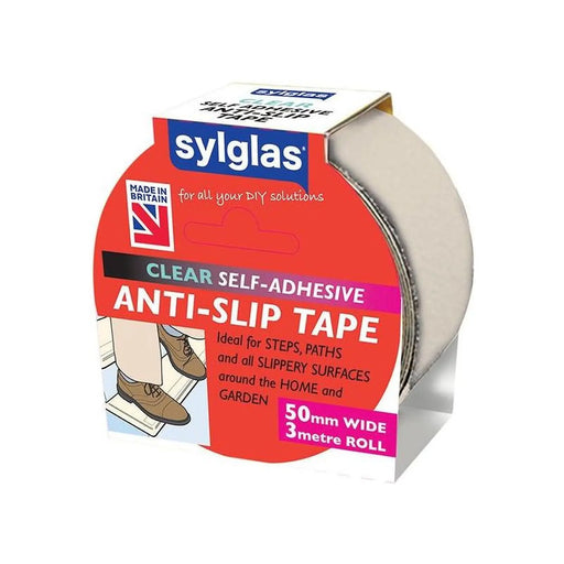 Sylglas Anti-Slip Tape 50mm x 3m Clear