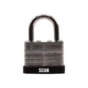Scan Laminated Steel Padlock 40mm