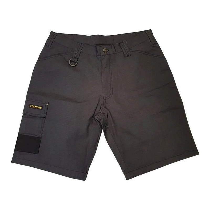 Stanley® Clothing Tucson Cargo Shorts Grey Rip-Stop Waist 36in