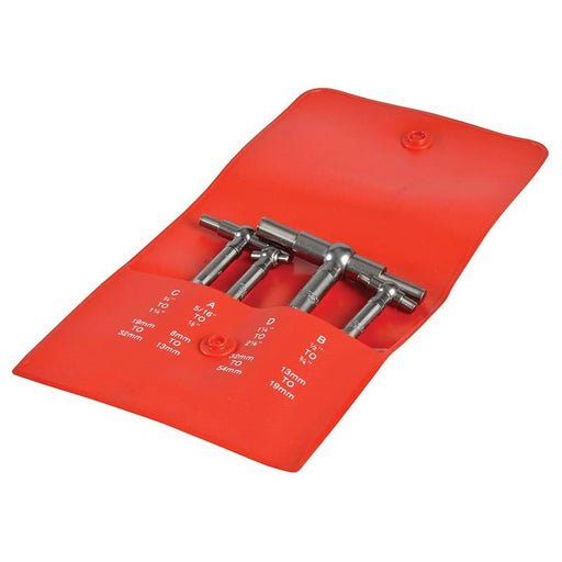 Starrett S579GZ Telescopic Gauge Set, 4 Piece 8-54mm
