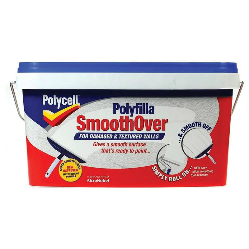 Polycell SmoothOver Damaged / Textured Walls 5 litre