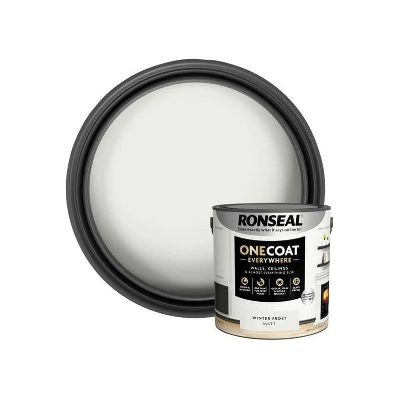 Ronseal One Coat Everywhere Interior Winter Frost Matt 2.5 litre