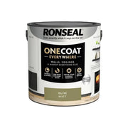 Ronseal One Coat Everywhere Interior Paint Olive Matt 2.5 litre
