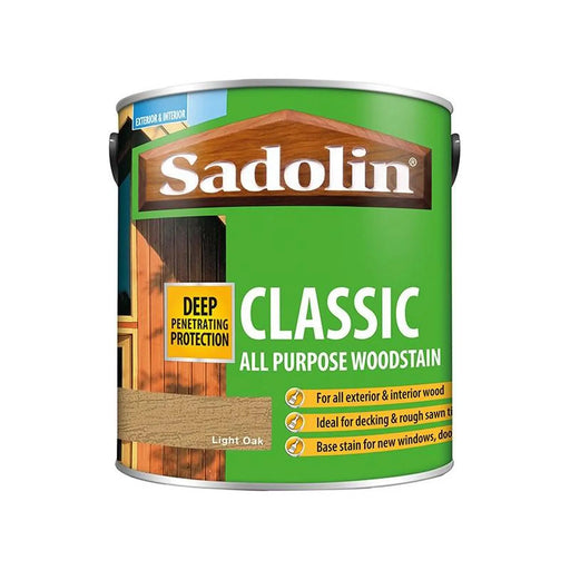 Sadolin Classic Wood Protection Light Oak 2.5 litre