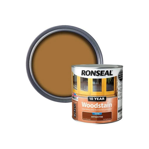 Ronseal 10 Year Woodstain Antique Pine 2.5 litre