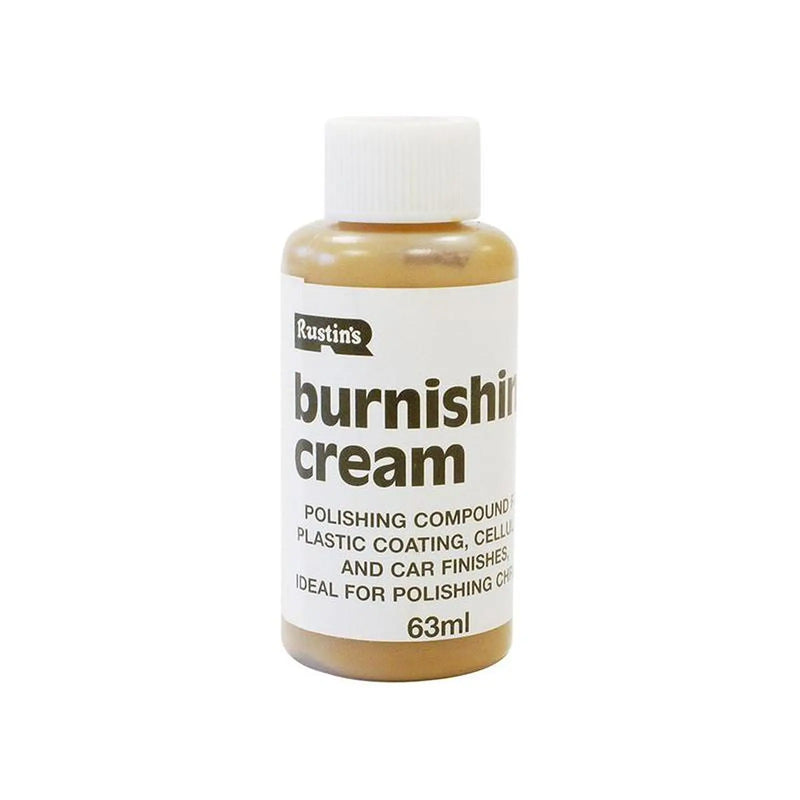 Rustins Plastic Coating Burnishing Cream 63ml