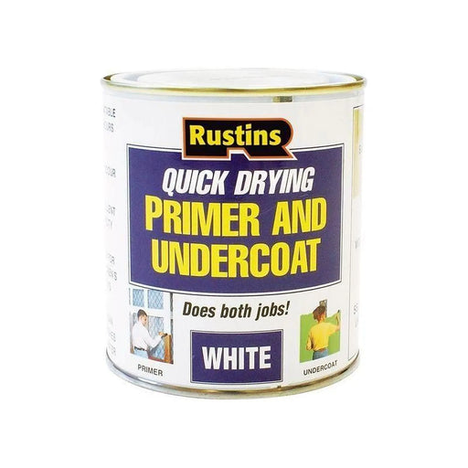 Rustins Quick Dry Primer & Undercoat White 250ml