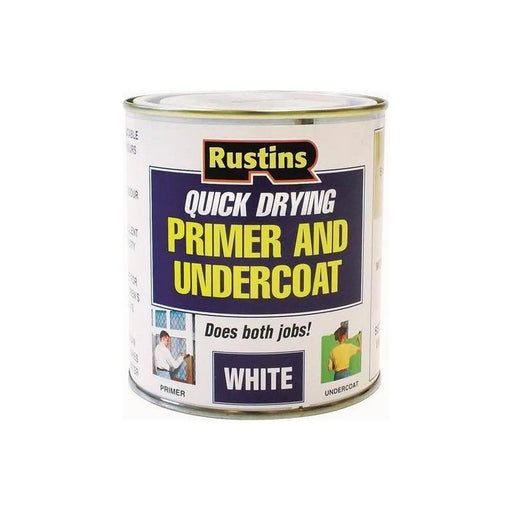 Rustins Quick Dry Primer & Undercoat White 500ml