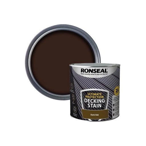 Ronseal Ultimate Protection Decking Stain Dark Oak 2.5 litre