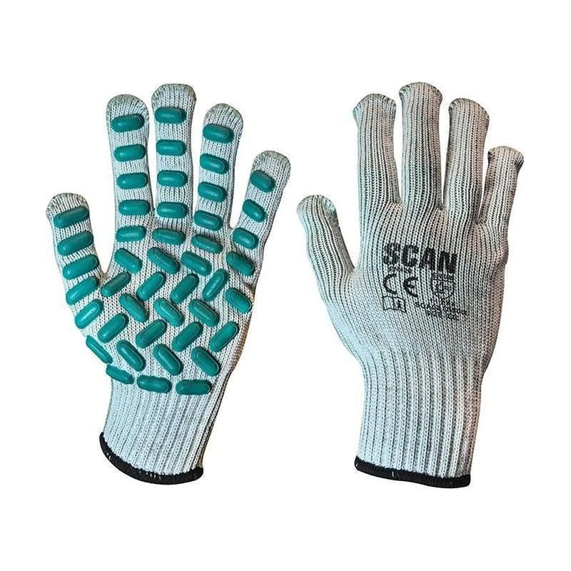 Scan Vibration Resistant Latex Foam Gloves - XXL (Size 11)