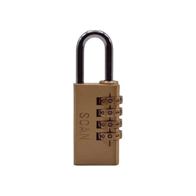 Scan Brass Combination Padlock 28mm
