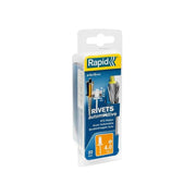 Rapid Automotive Rivets 4 x 16mm 4 Colours Blister of 32