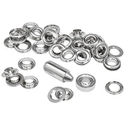 Rapid Grommets 10 x 21mm (25) + Metal 2 Piece Anvil