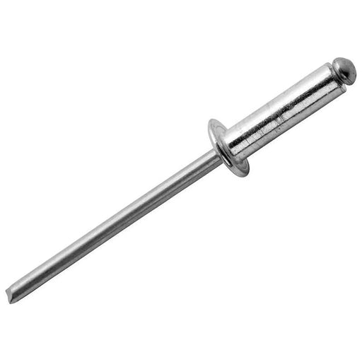 Rapid Automotive Rivets 4 x 12mm Steel Blister of 50