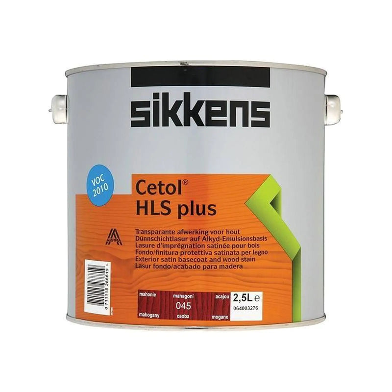 Sikkens Cetol HLS Plus Translucent Woodstain Mahogany 2.5 litre