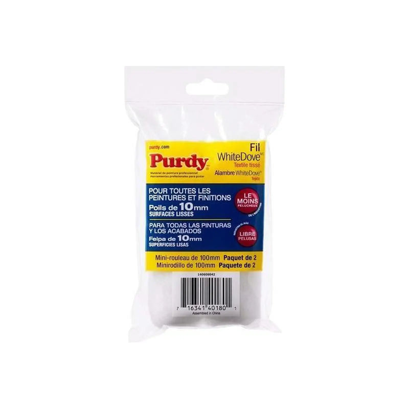 Purdy® Mini White Dove™ Sleeve 100 x 10mm (4 x 3/8in) (Pack 2)