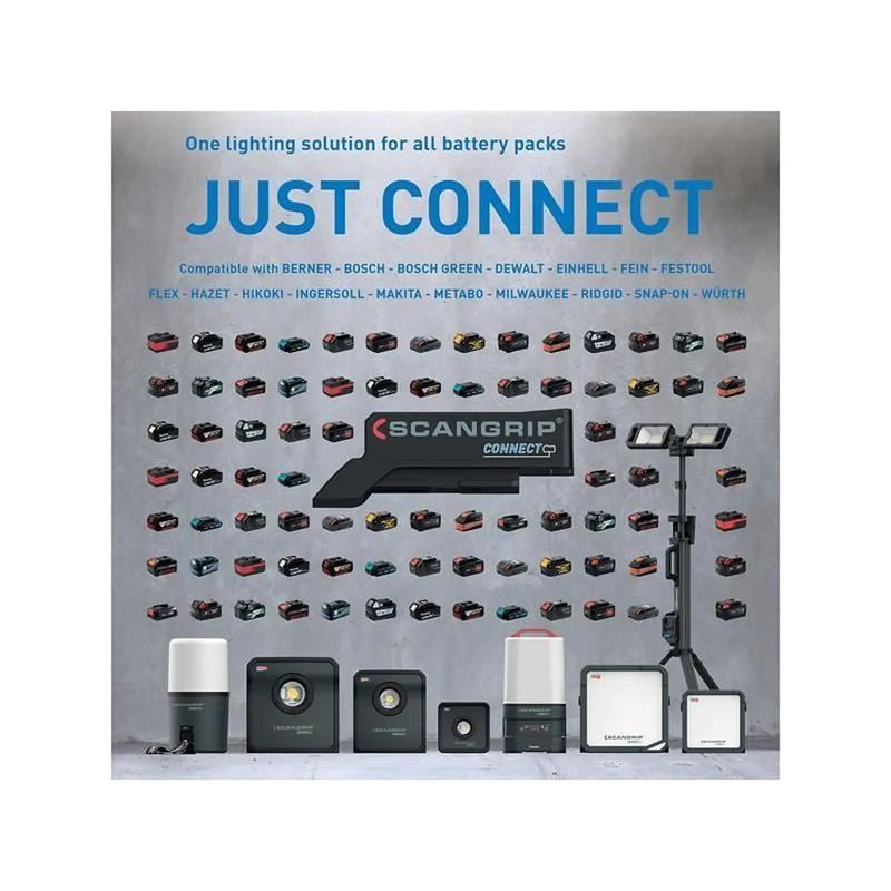 Scangrip® NOVA 2 CONNECT LED Work Light 12V/18V Bare Unit