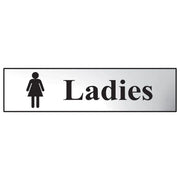 Scan Ladies - Polished Chrome Effect 200 x 50mm