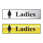 Scan Ladies - Polished Chrome Effect 200 x 50mm