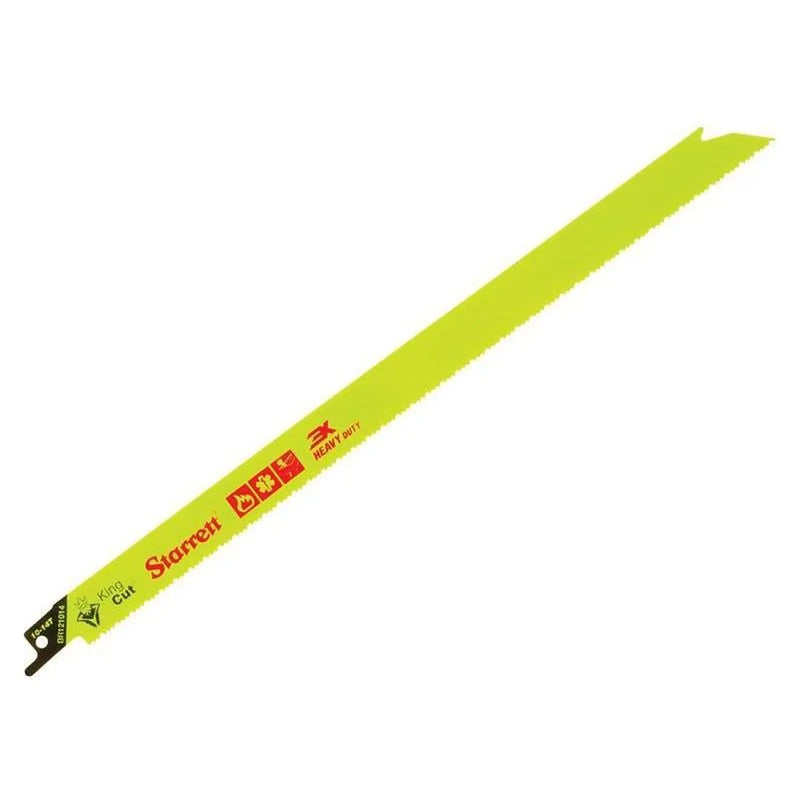 Starrett BR121014-5 Bi-Metal King Cut™ Demolition Blade 300mm 10-14 TPI (Pack 5)