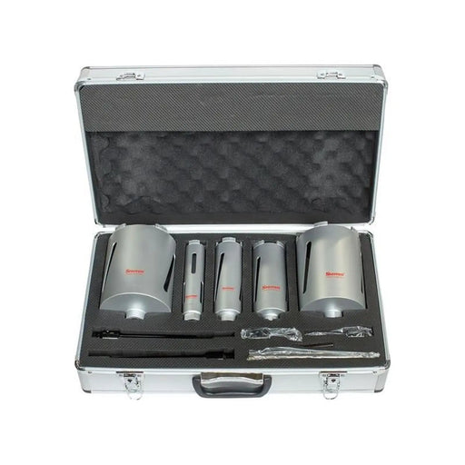 Starrett BMKIT1 Diamond Dri-Core Drill Set, 5 Piece