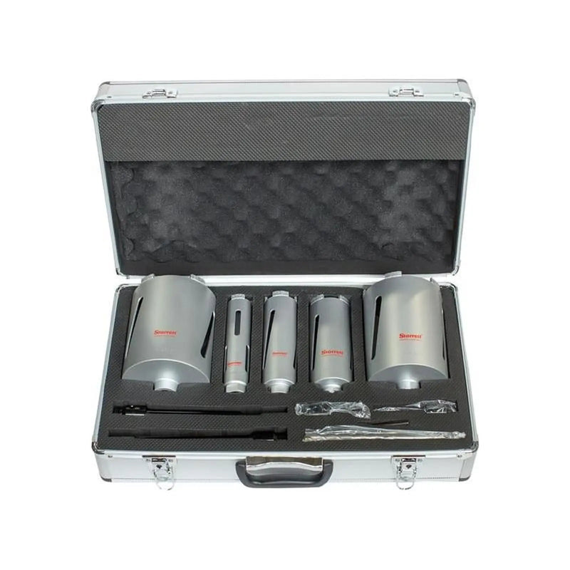 Starrett BMKIT1 Diamond Dri-Core Drill Set, 5 Piece