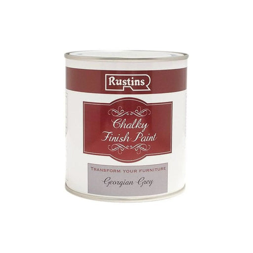 Rustins Chalky Finish Paint Georgian Grey 500ml