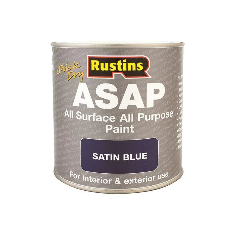 Rustins ASAP Paint Blue 500ml