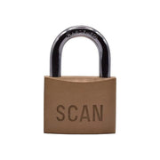 Scan Brass Padlock 50mm