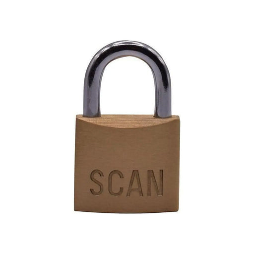 Scan Brass Padlock 30mm